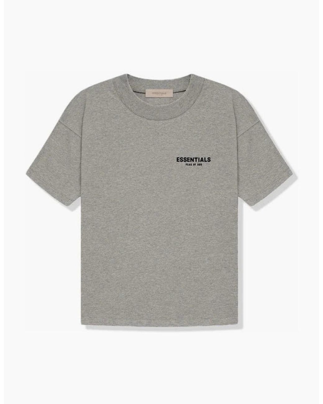 Fear Of God Gray Tee 'Dark Oatmeal'