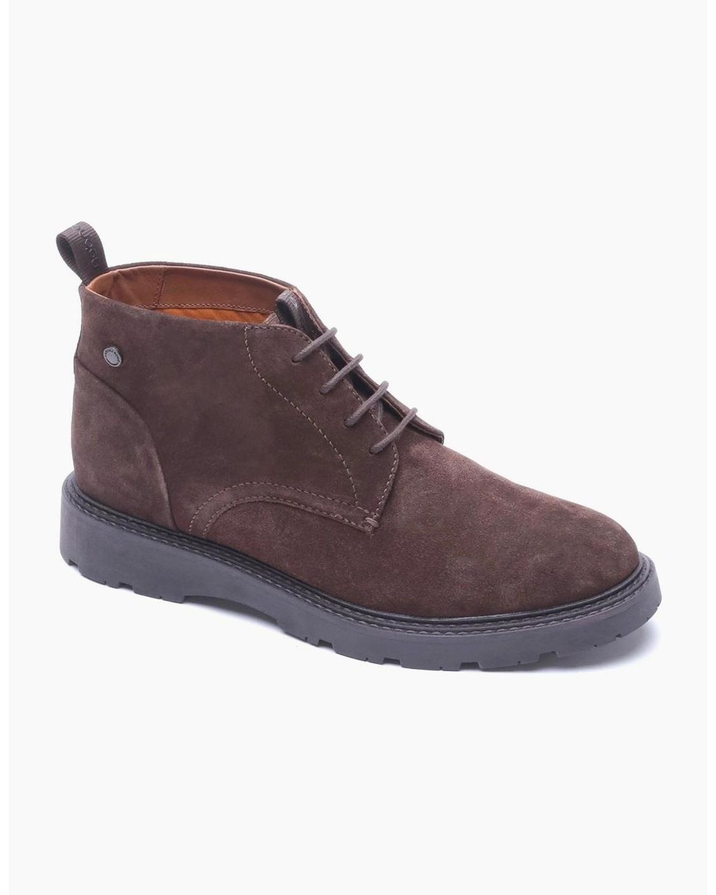 Base London Purple London Havoc Leather Ankle Boots for men