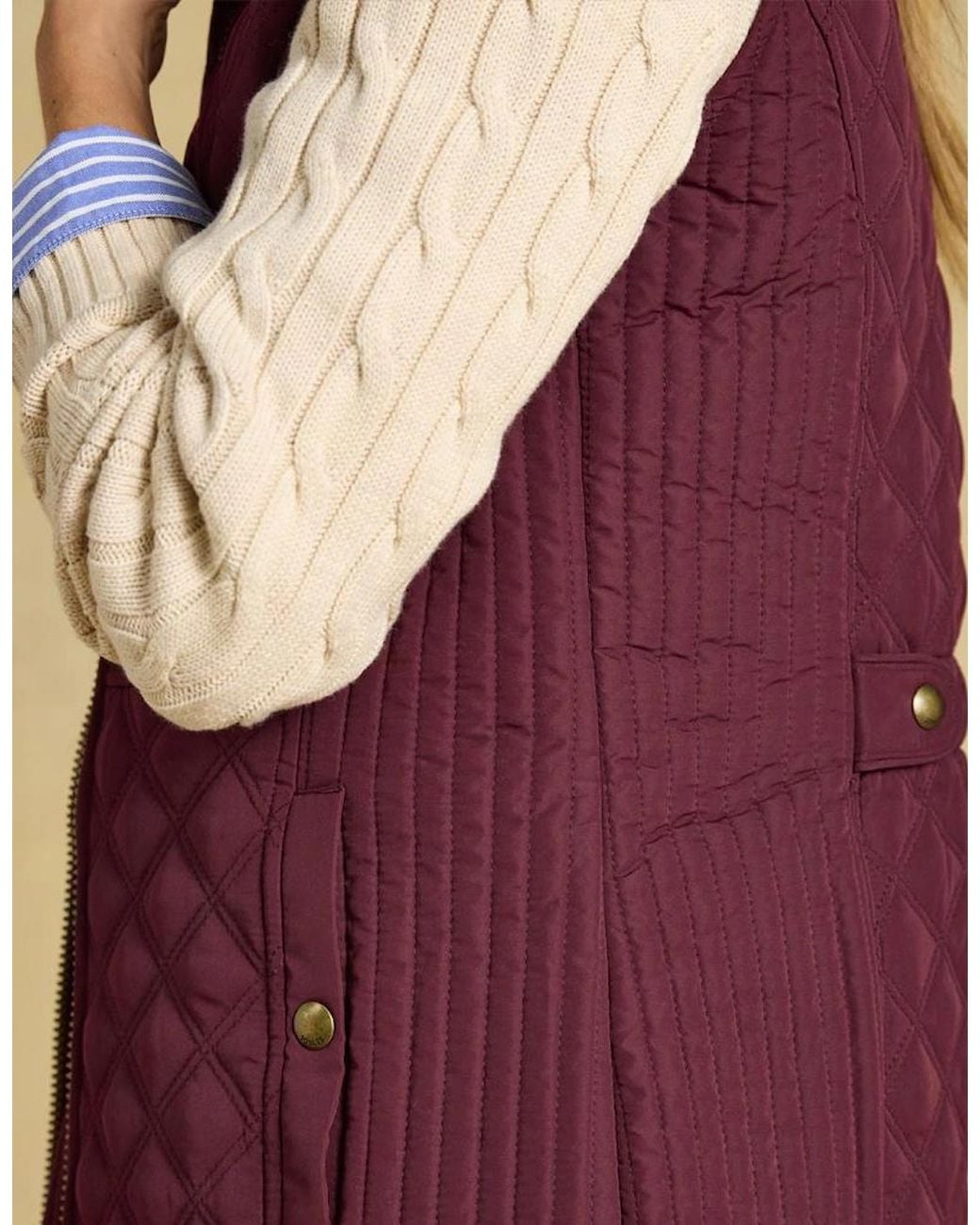 Joules Purple Minx Gilets Dark