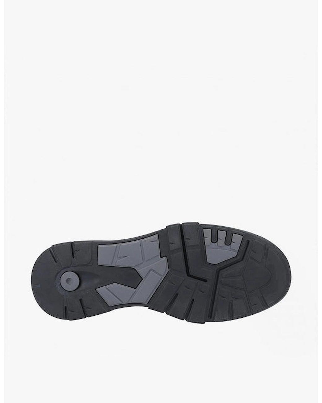 Hush Puppies Black Finley Leather Casual Shoes for men