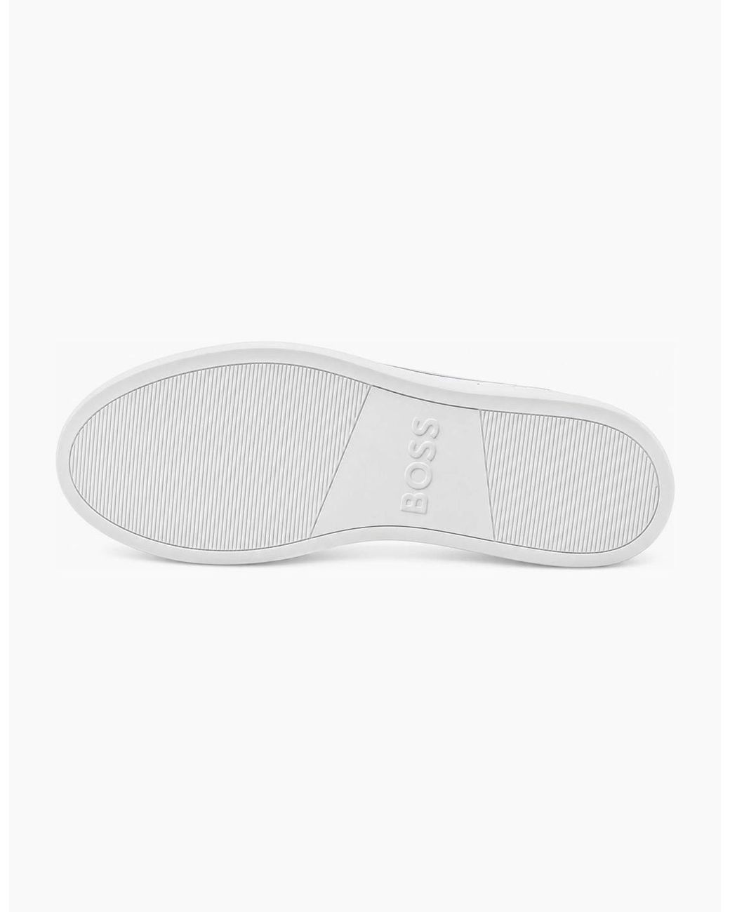 Boss White Boss Rhys Tennis Trainers for men