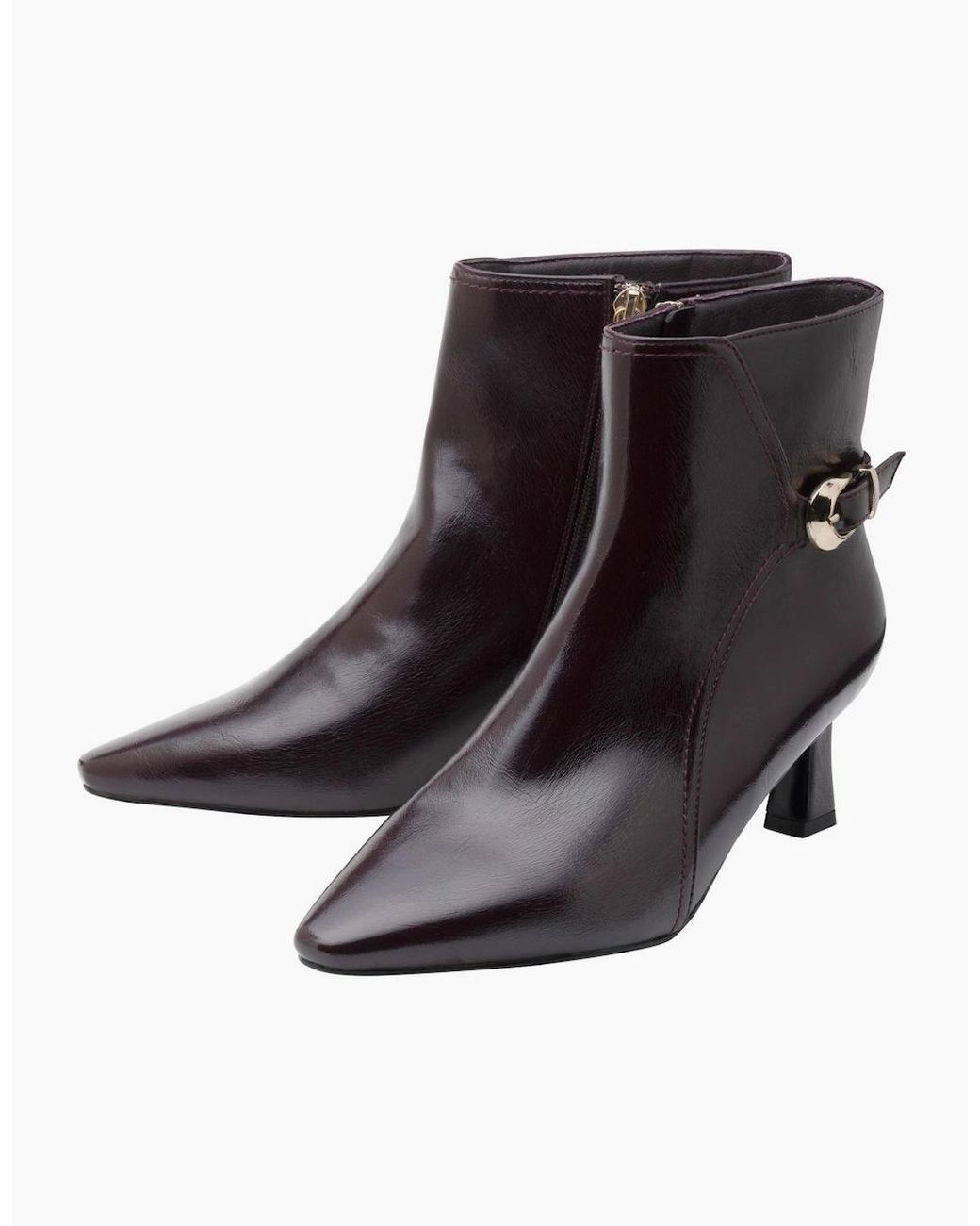 Lotus Black Ripley Ankle Boots