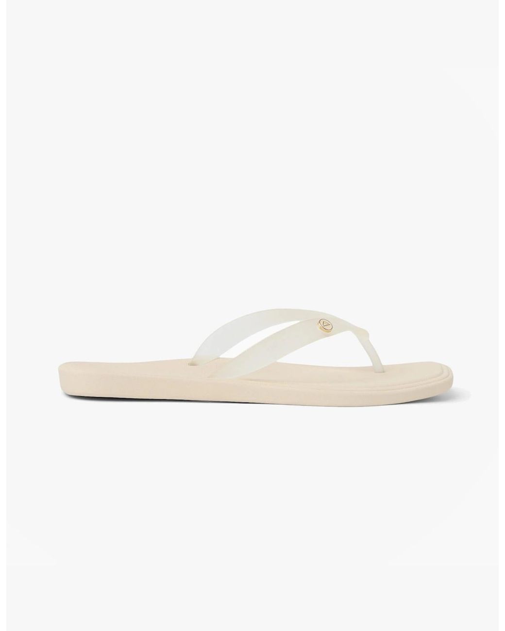 Reef Natural Solaye Toe-Post Sandals Clear