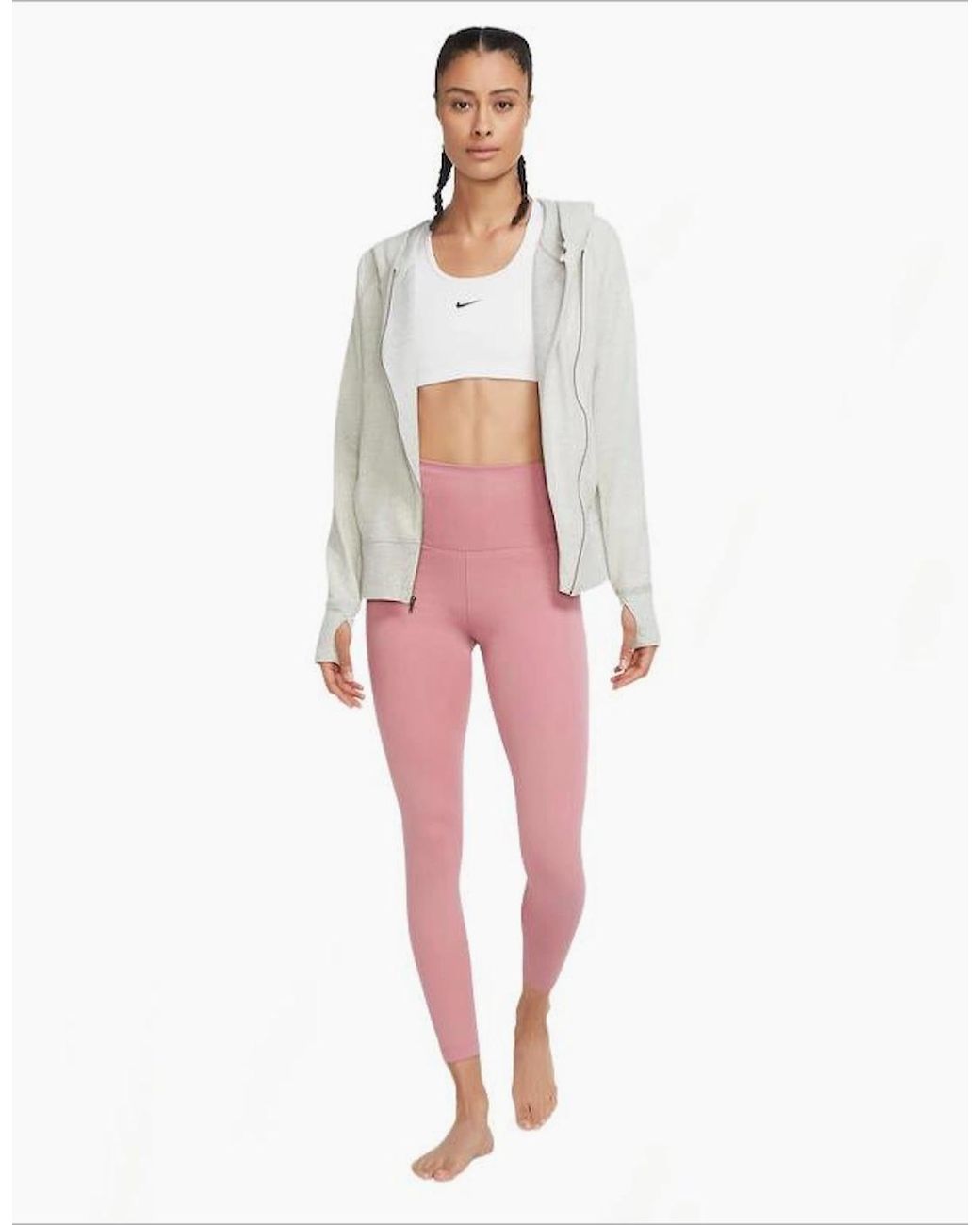 Nike Pink Yoga Pastel 7/8 Leggings