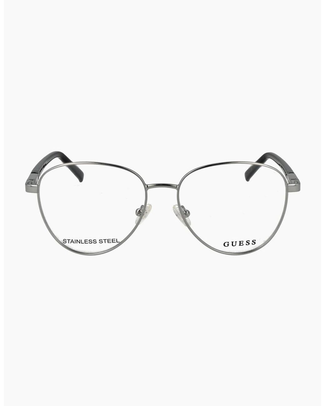 Guess Metallic Optical Frame Gu3037 005 53 for men