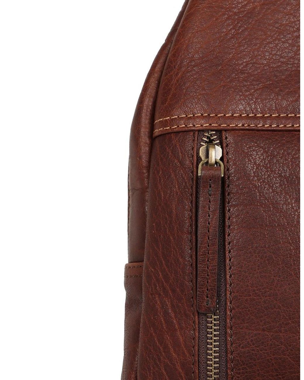 Lakeland Leather Brown Keswick Sling Bag
