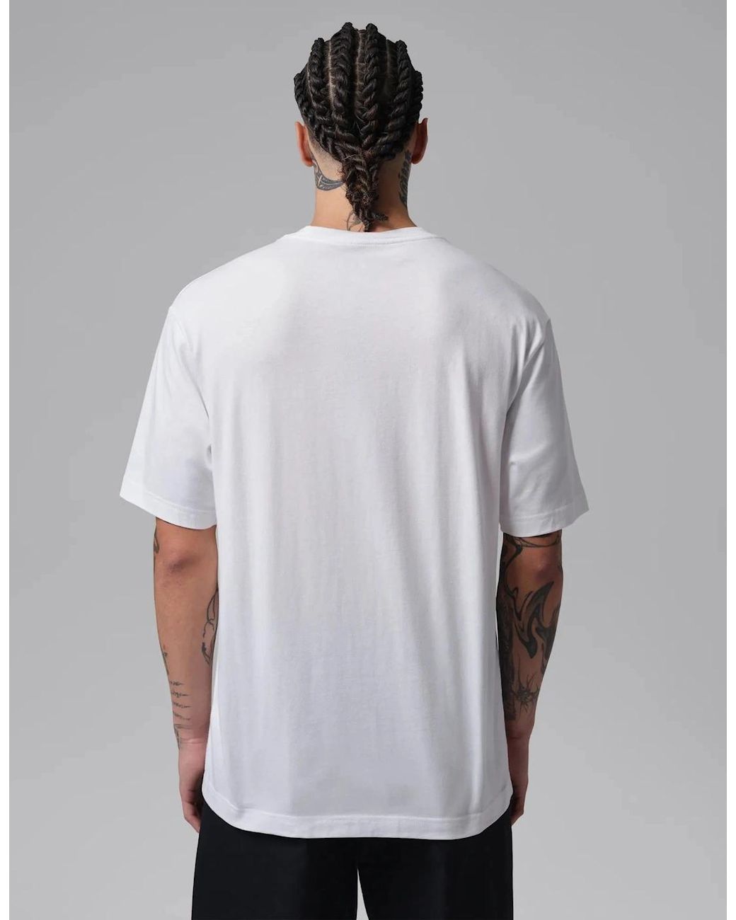 Nike Gray Jordan Graphic T-Shirt for men