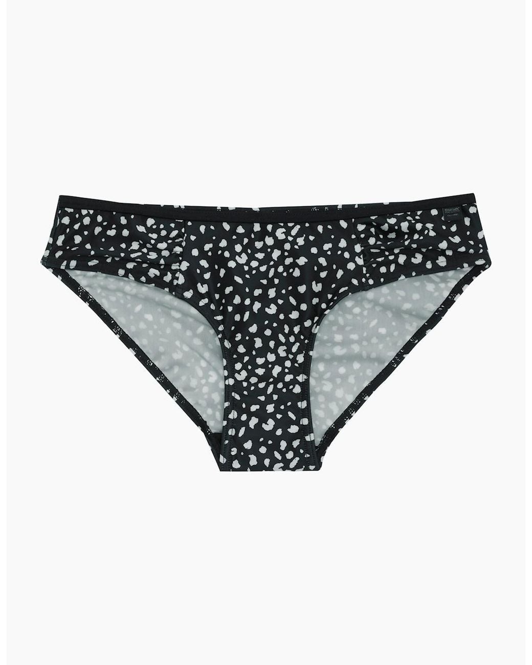 Regatta Black Ladies Aceana Polka Dot Bikini Bottoms
