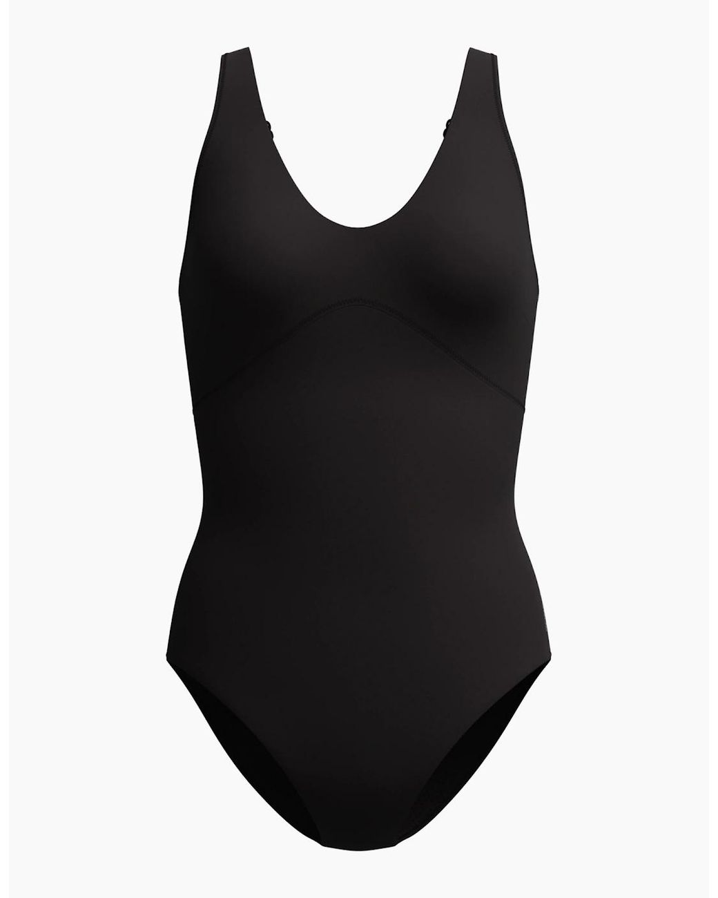 Speedo Black Ladies Sculpture Butterfly Back One Piece Swimsuit