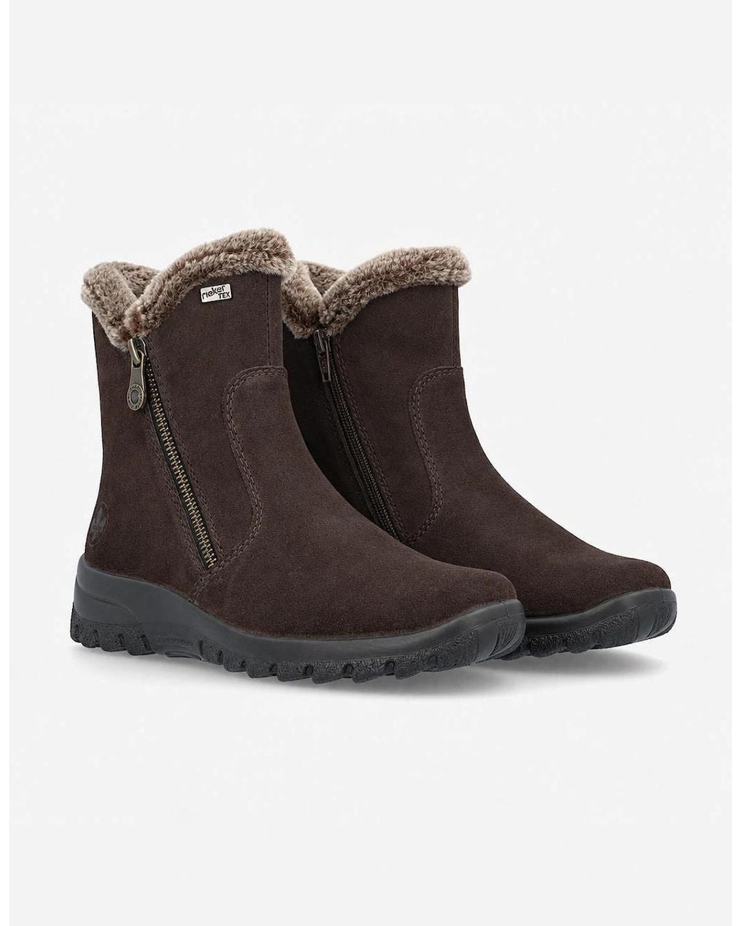 Rieker Brown L7162 Ankle Boots Rancho/Setter