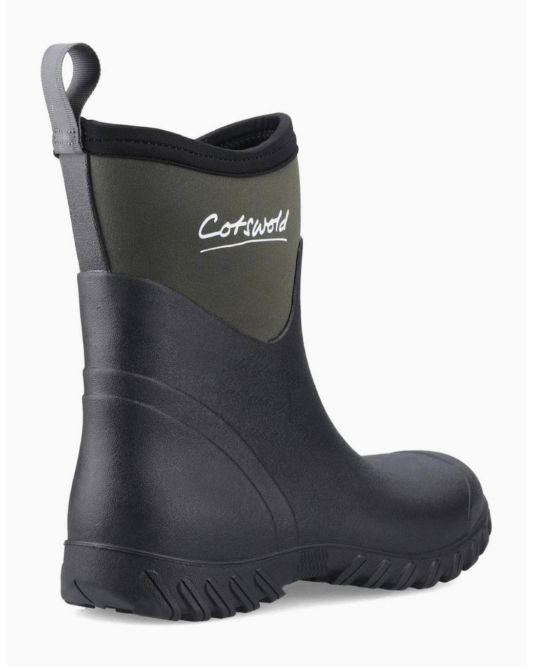 Cotswold Black Winfield Short Wellington Boots