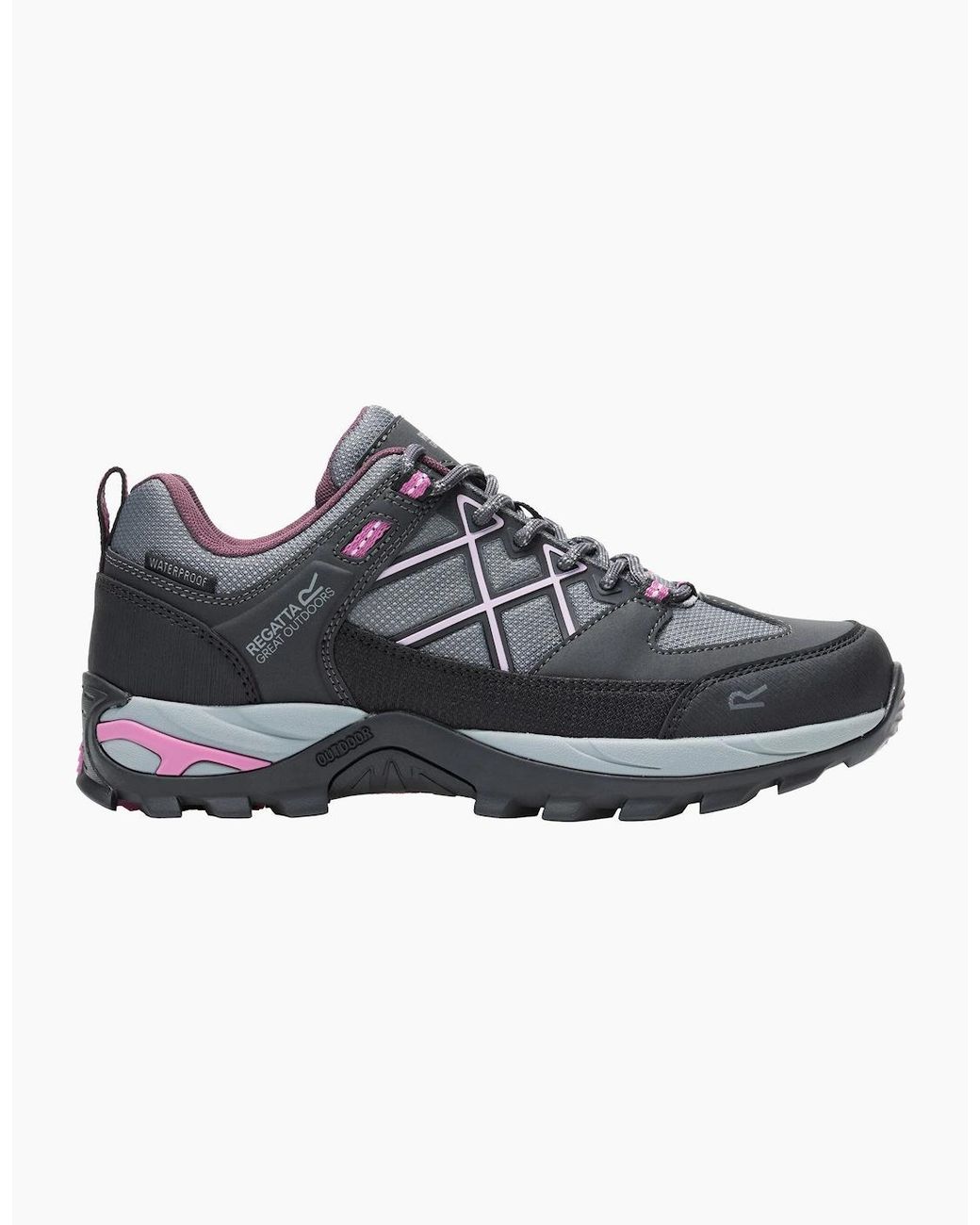 Regatta Black Ladies Samaris Iii Low Walking Shoes