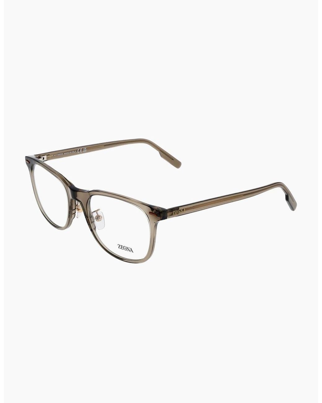 Zegna Brown Optical Frame Ez5248-H 051 53 for men