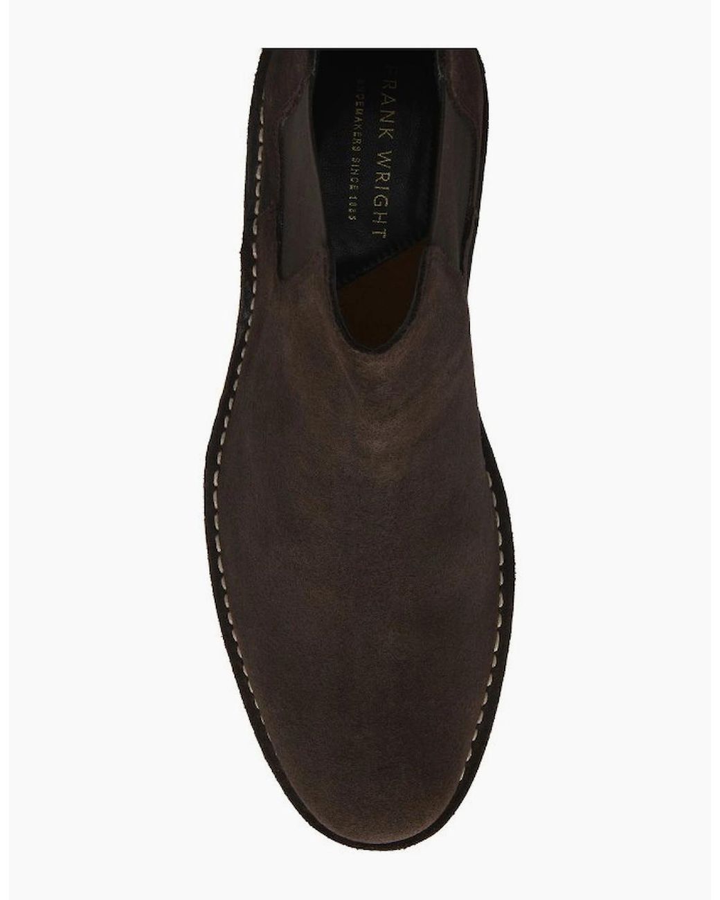 Frank Wright Black Whipp Chelsea Boots for men