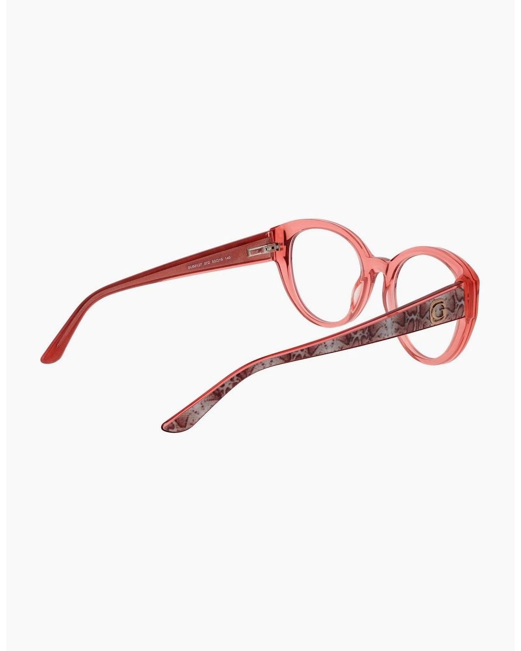 Guess Red Optical Frame Gu50127 072 53