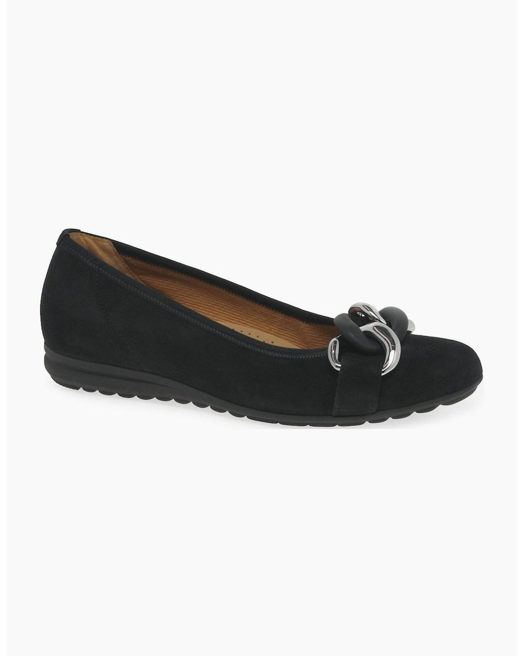 Gabor Black Sabia Shoes