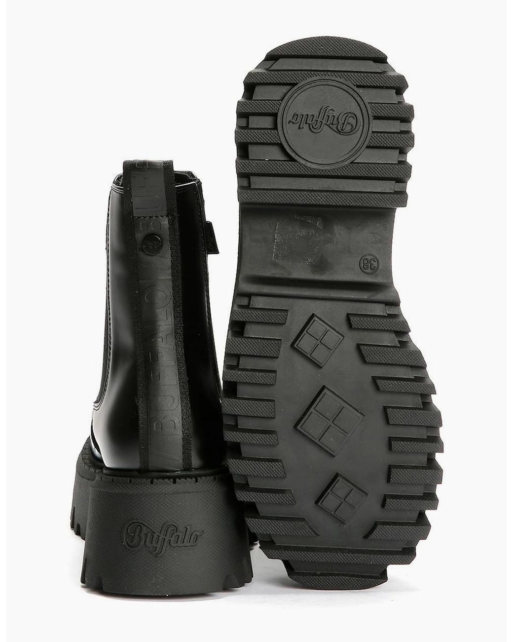 Buffalo Black Aspen Chelsea Boots
