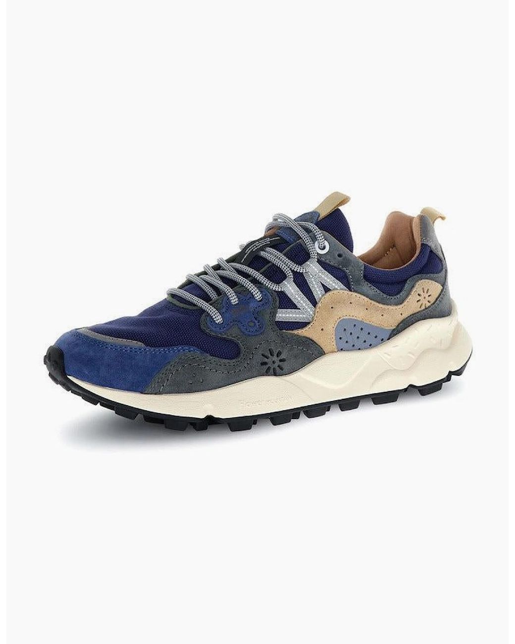 Flower Mountain Blue Yamano 3 Trainers for men
