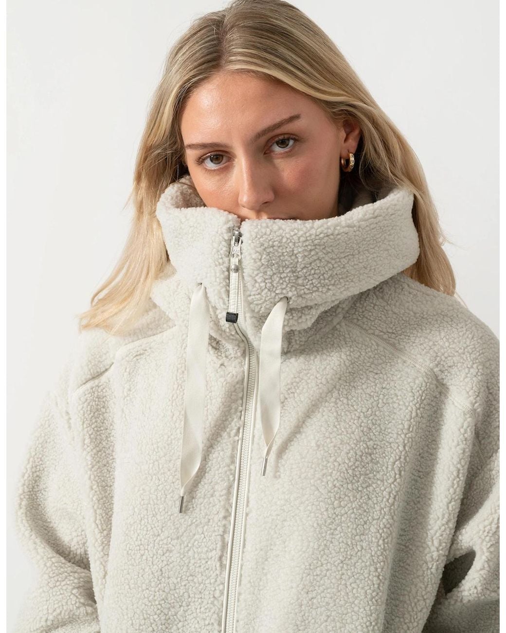 Parajumpers Natural Noelle Full Zip Sweatshirt