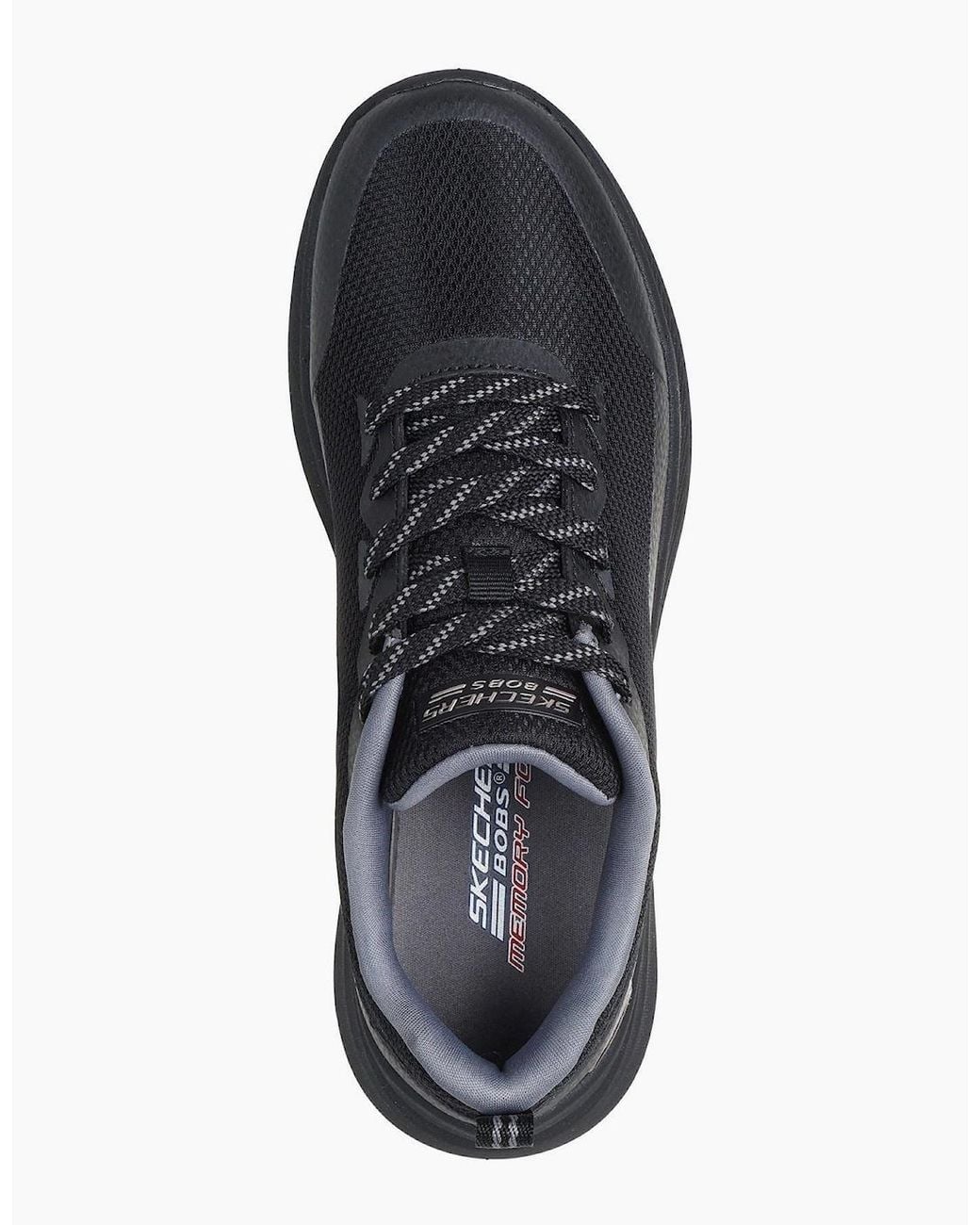 Skechers Blue Bobs Moda Flex Textile Trainers