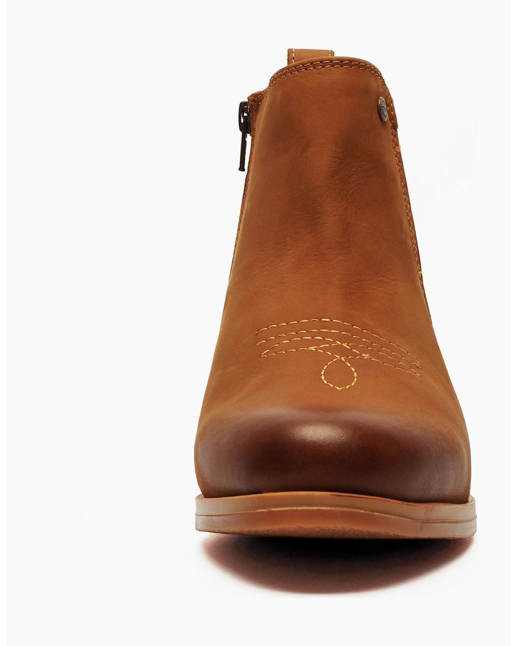 Cotswold Brown Didbrook Waterproof Leather Ankle Boots Tan