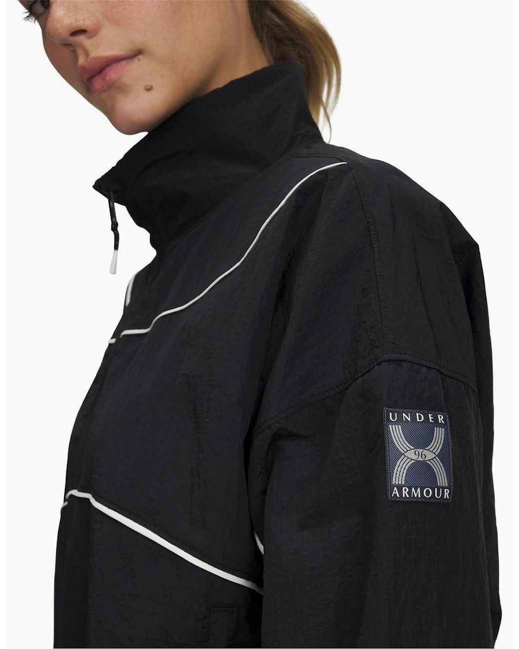 Under Armour Gray Weather Resistant Streamlined Performance Running Jacket