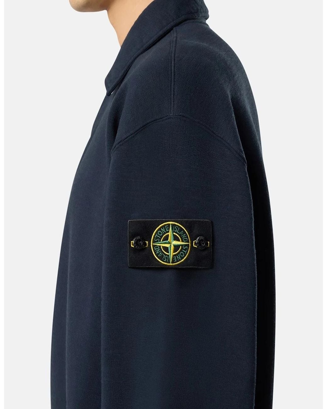 Stone Island Blue Compass 6100054 Polo Shirt for men