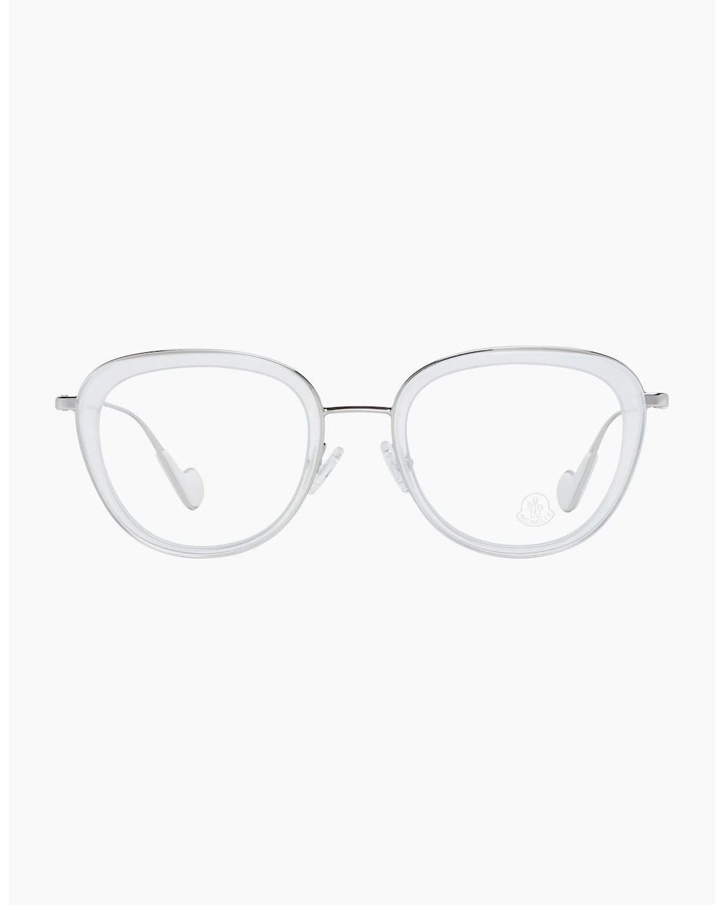Moncler White Optical Frame Ml5048 022 50