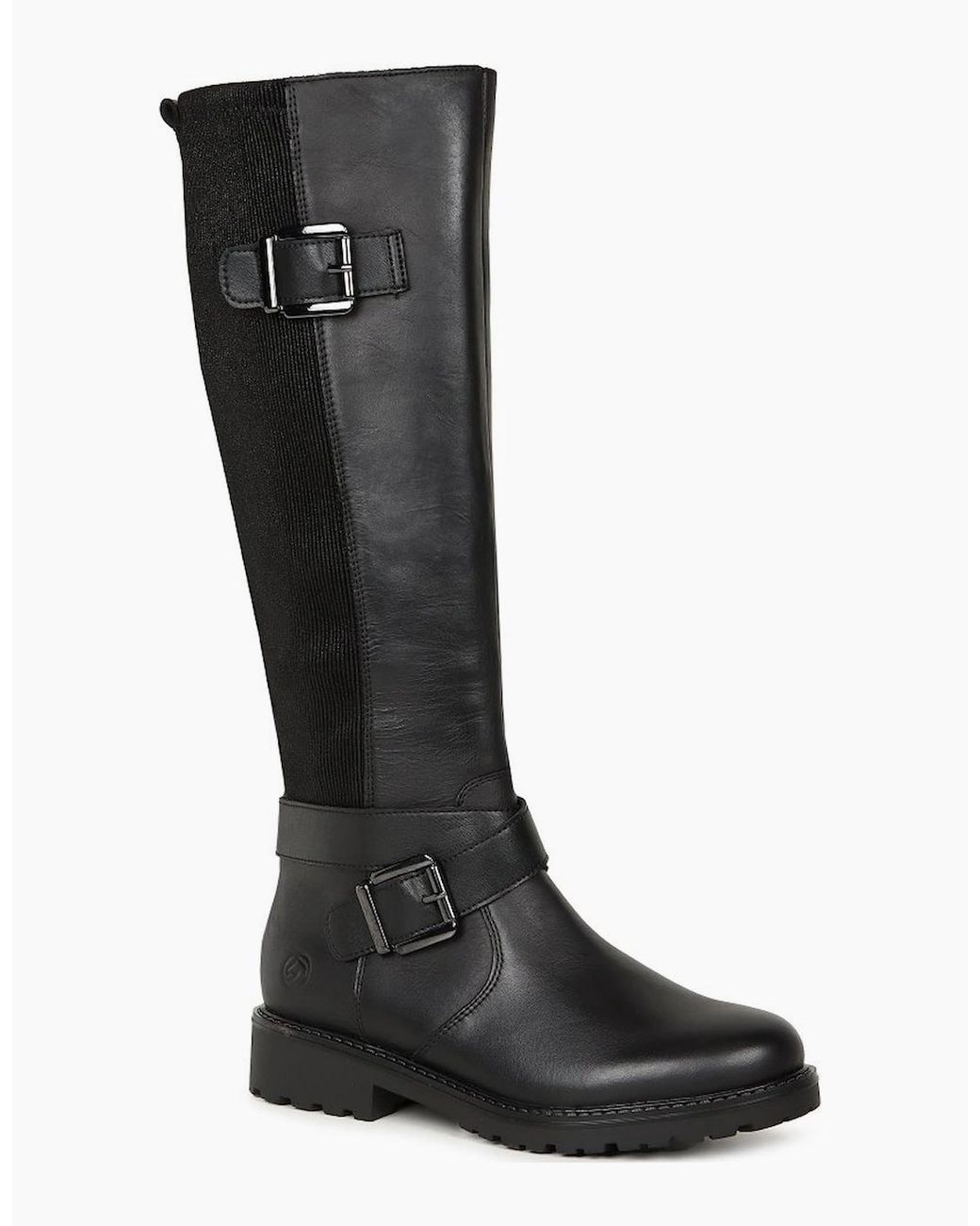 Remonte Black Brave Knee High Boots