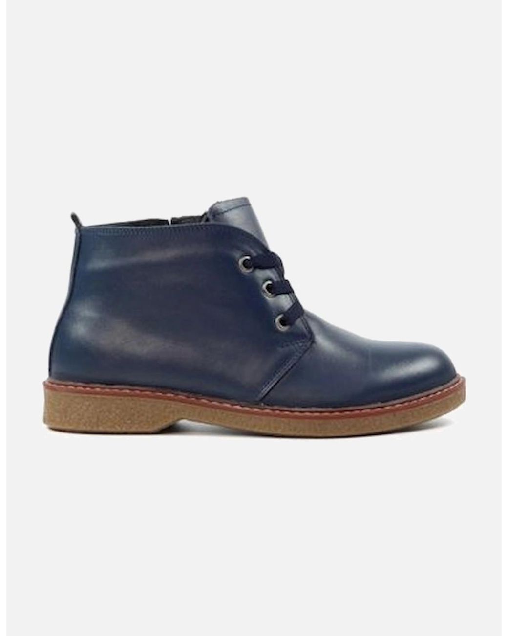 Lunar Blue Claire Ii Leather Boot Glr014