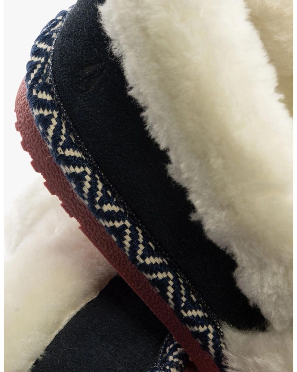 Hush Puppies Blue Ariel Slippers