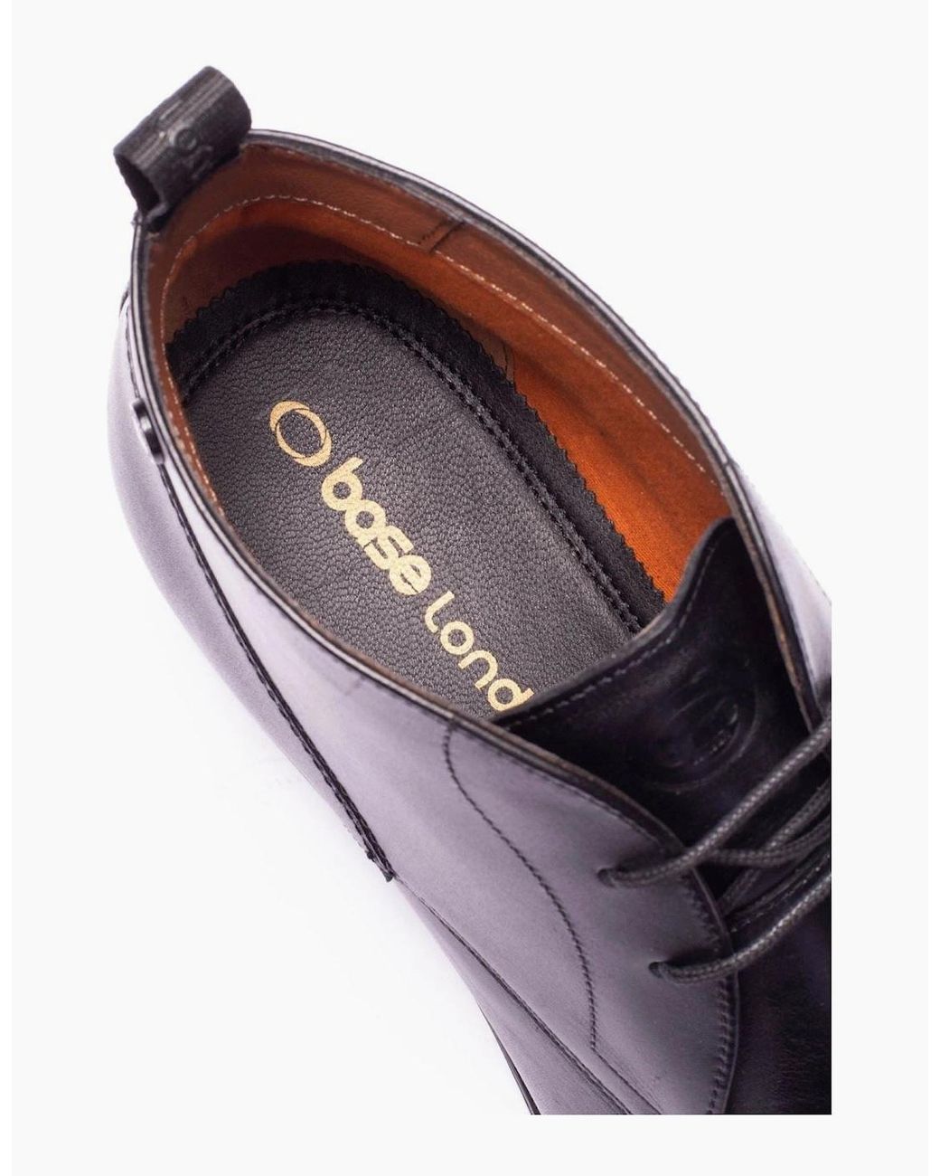 Base London Blue London Archer Leather Ankle Boots for men