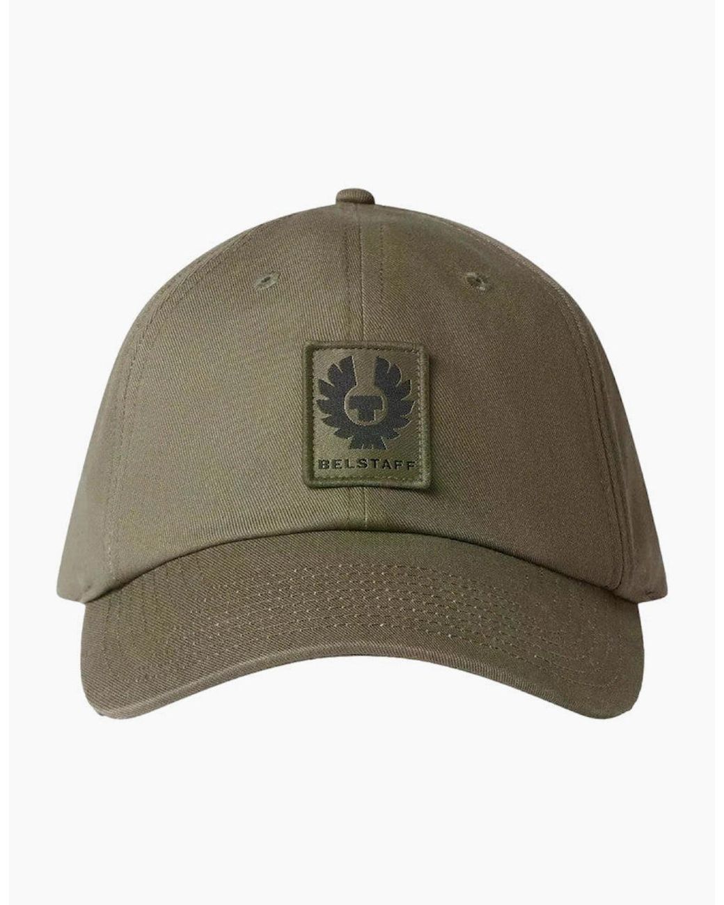 Belstaff Green Phoenix Logo Cap A1-26 Khaki for men
