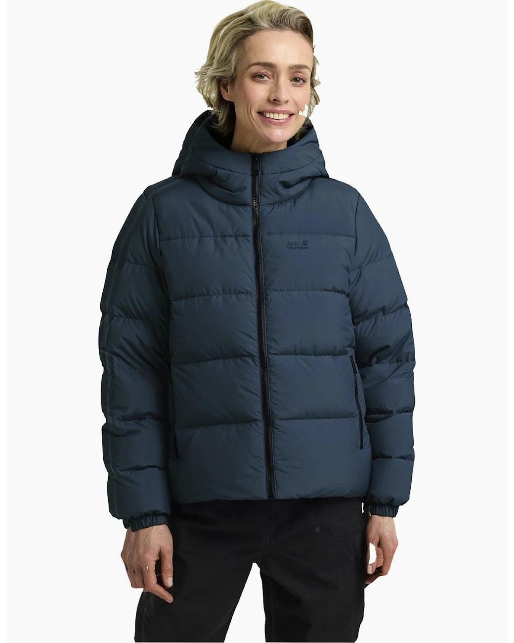 Jack Wolfskin Blue Frozen Palace Padded Jacket