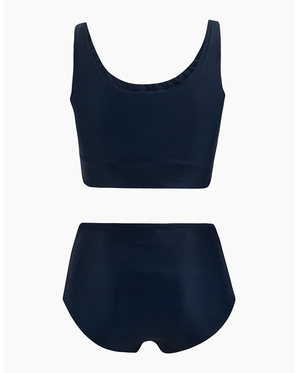 Regatta Blue Ladies Orla Kiely Mini Square Flower Reversible Bikini Set