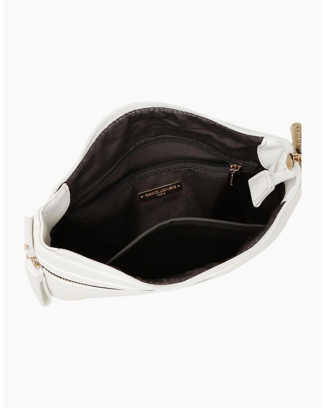 David Jones White Boat Ii Messenger Bag
