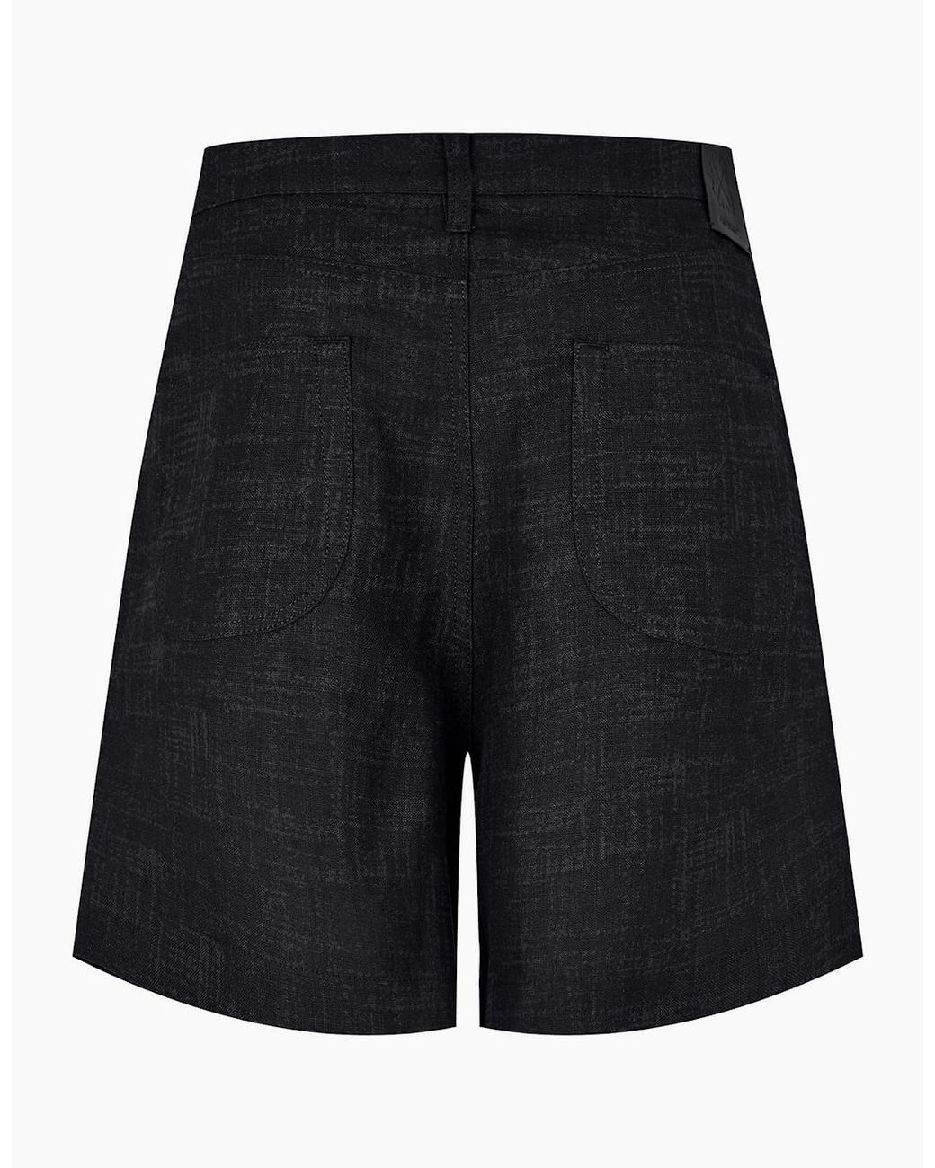 Off-White c/o Virgil Abloh Black 90S Logo Bermuda Shorts for men