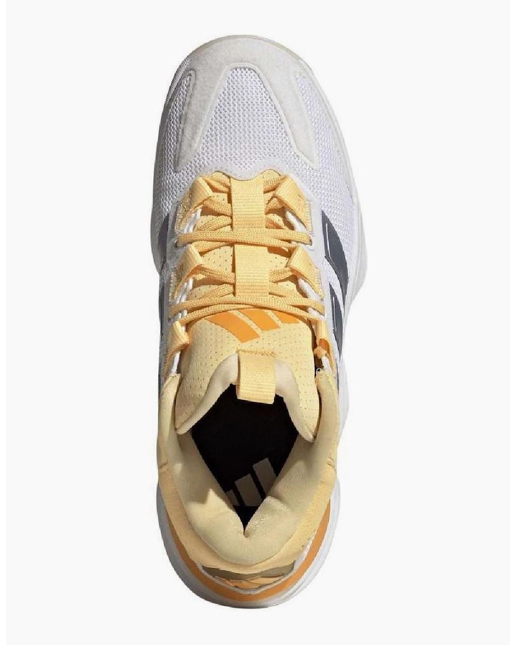 Adidas White Court Stabil Indoor Shoes
