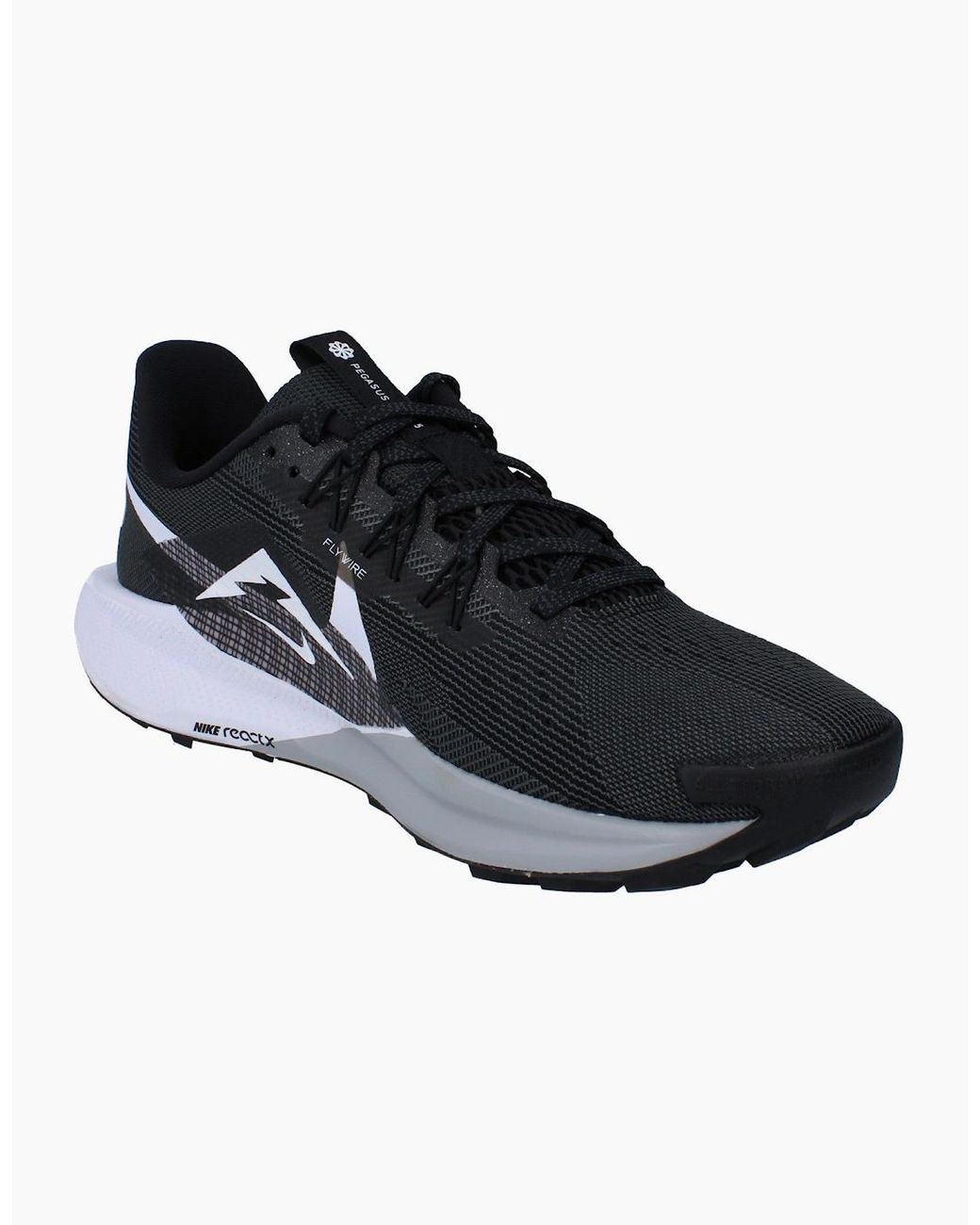 Nike React Vision Black Nike Reactx Pegasus Trail 5 Running Trainers Dv3864 001 for men