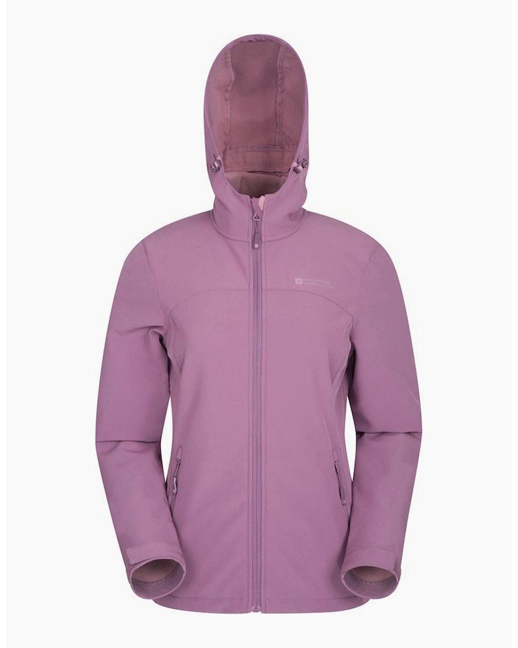 Mountain Warehouse Purple Ladies Exodus Breathable Soft Shell Jacket