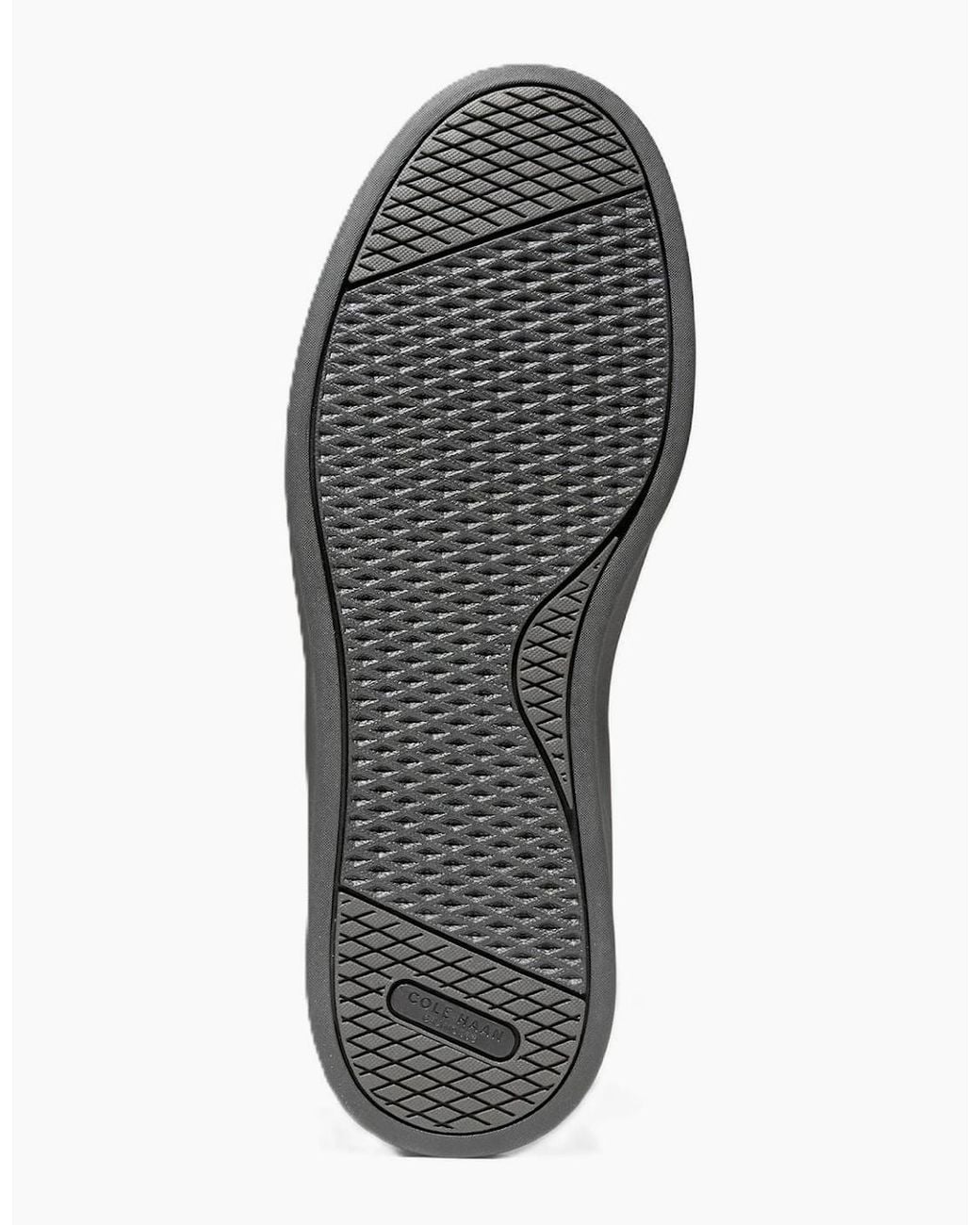 Cole Haan Black Grand Crosscourt Packaway Leather Trainers for men