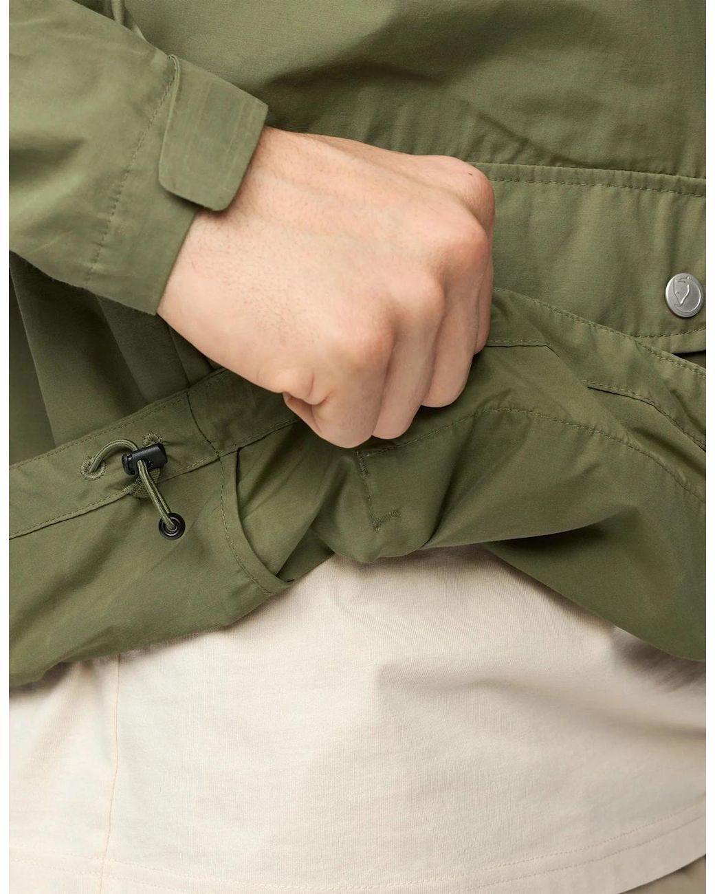 Fjallraven Green Vardag Vindby Weather Resistant Jacket for men