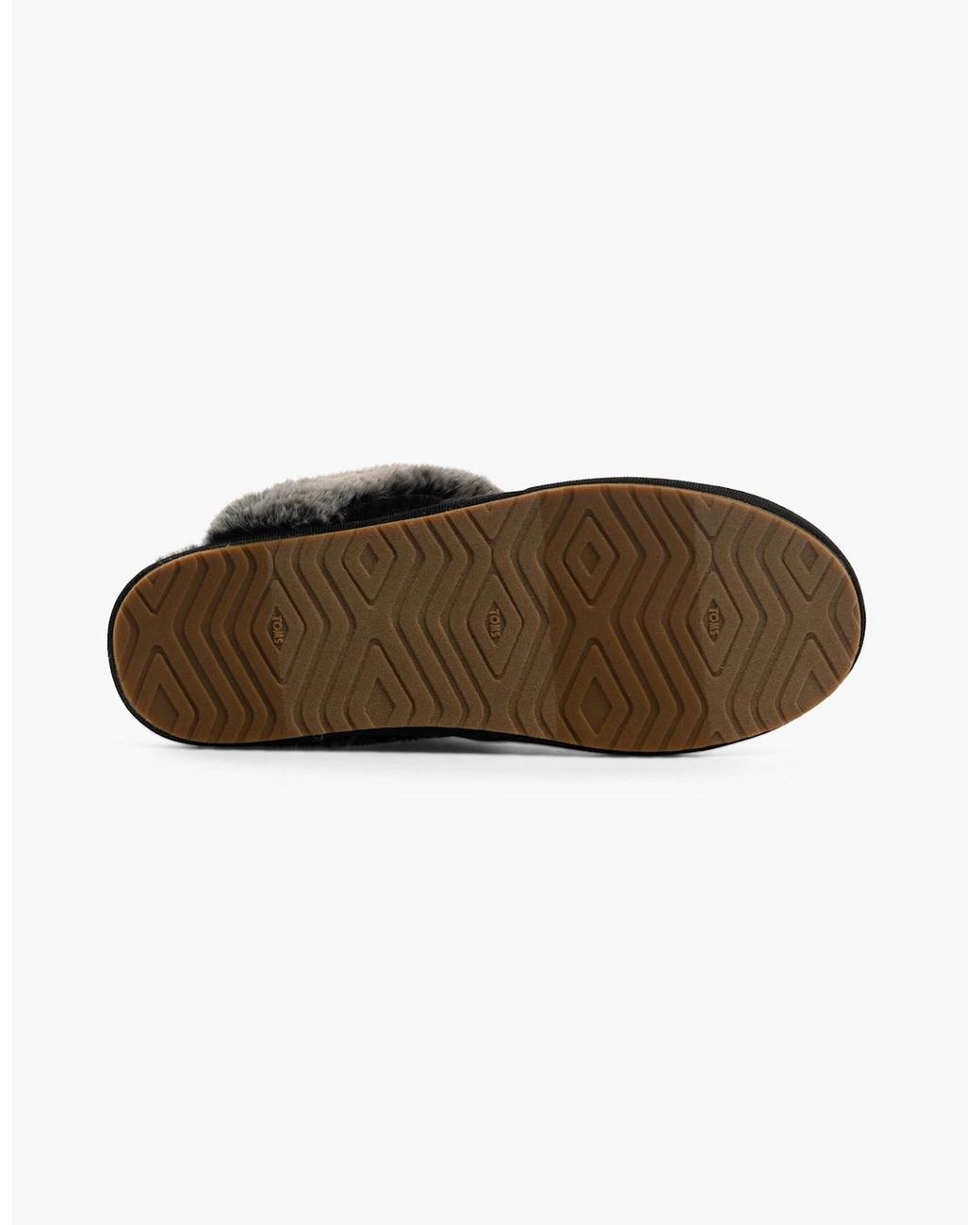 TOMS Black Valerie Slippers