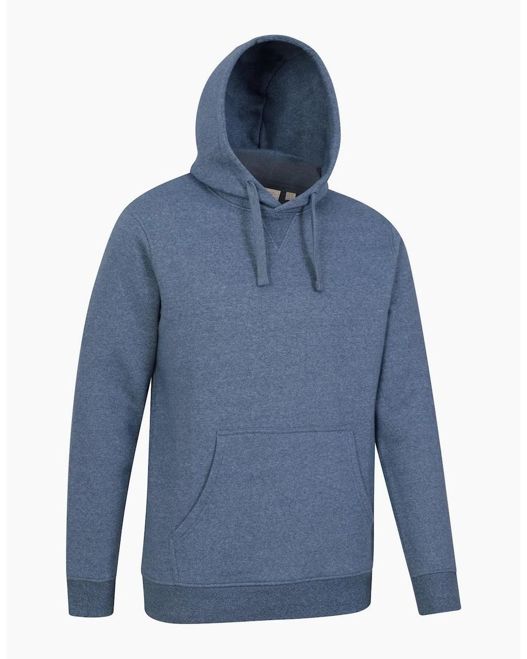 Mountain Warehouse Blue Dorset Plain Hoodie for men