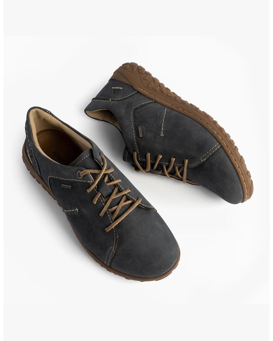 Josef Seibel Black Ruby 50 Lace Up Casual Shoes