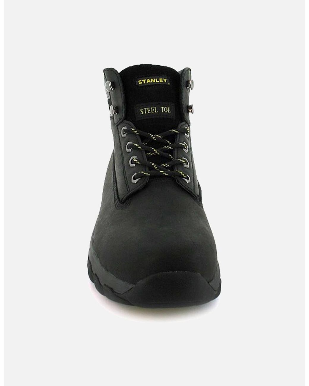 Stanley Black Safety Boots Hartford Leather Lace Up Uk Size for men