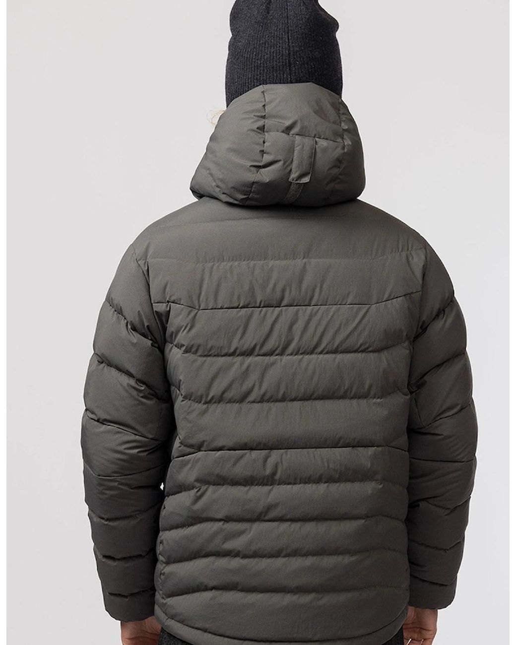 Snow Peak Gray Snow Peak Middler Down Parka Jacket for men