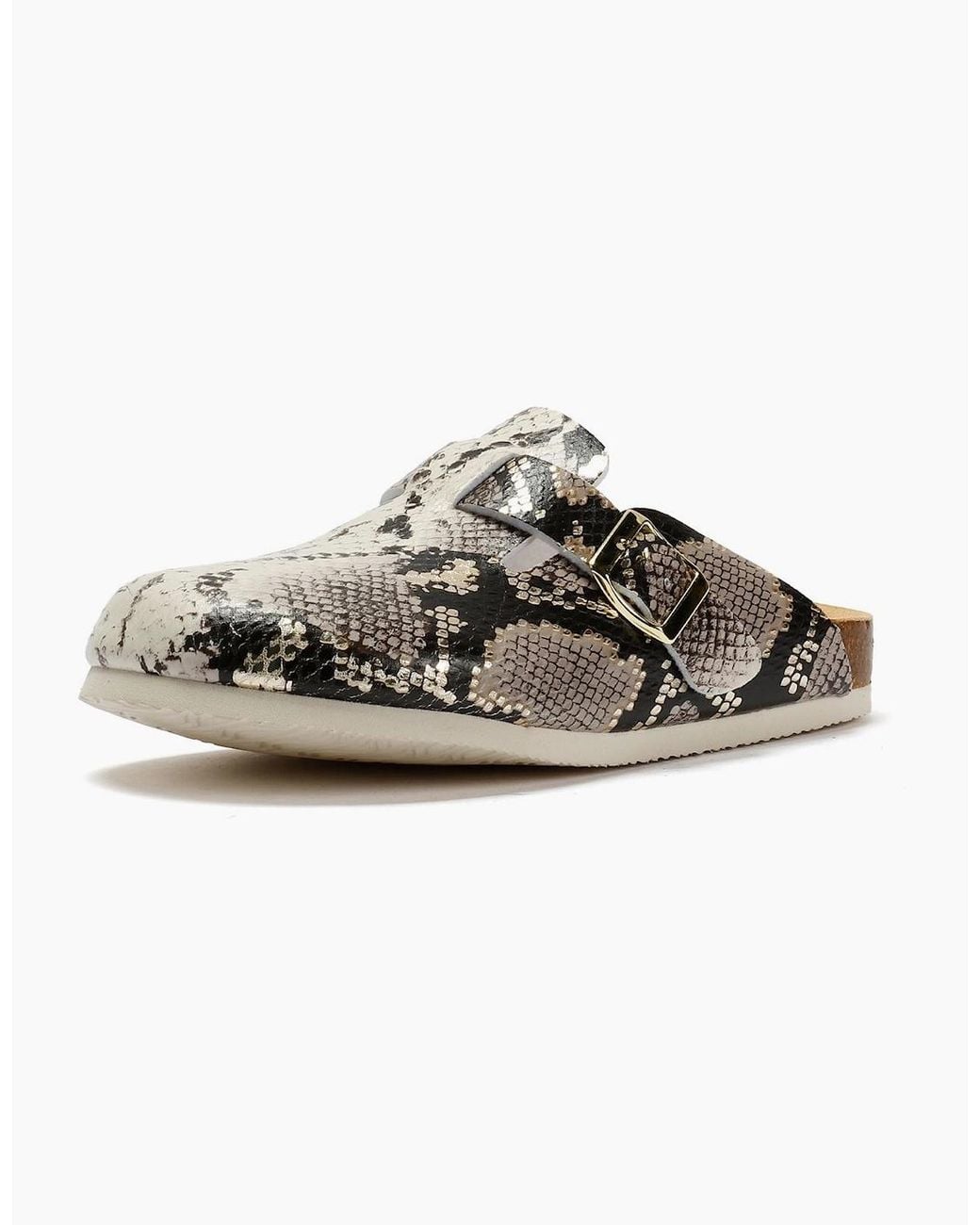 Original Penguin White Penguin Poppy Snake Mules