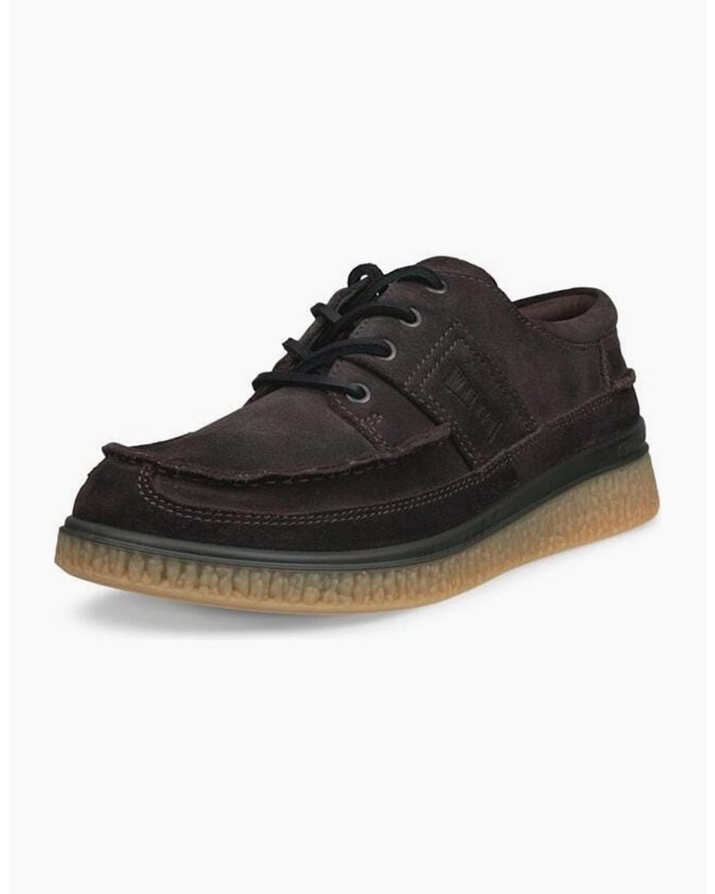 Ecco Black Walker 3.0 Moc-Toe Walking Shoes for men
