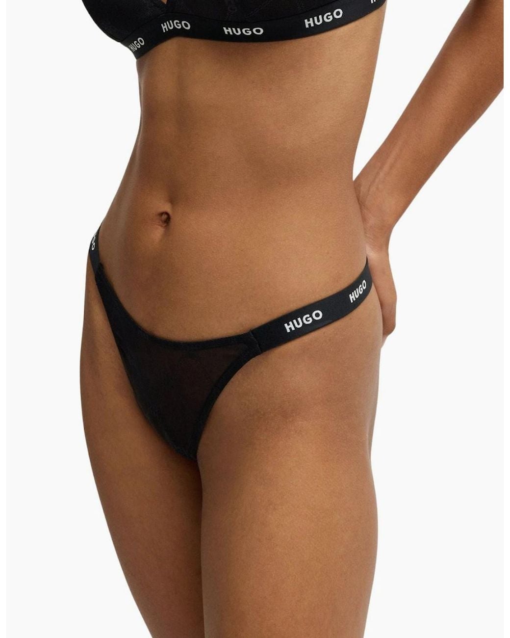 Boss Black Sporty Logo Lace String